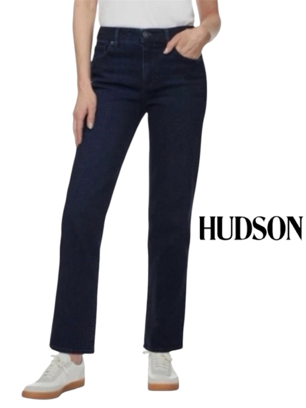 🆕 Hudson Jeans Dark Wash Straight Leg Jeans